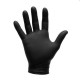 Handschoen Nitril M/8 black (100st)