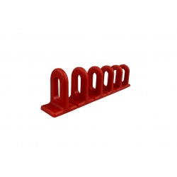 Multipad lijmstrip rood 6x22x156 vlak (3st)