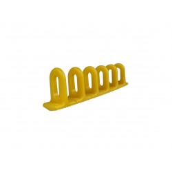Multipad lijmstrip geel 6x22x156 konisch (3st)