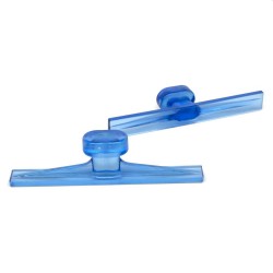 Clear Blue tab smooth rechthoek 83mm (5st)