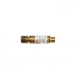 Explosiezekering tbv zuurstof 3/8" blauw