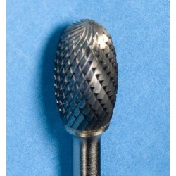 Stiftfrees hardmetaal druppel 10mm kvt