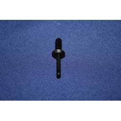 Blindklinknagel zwart kunststof 6,6x17,2mm kop 13mm (25st)