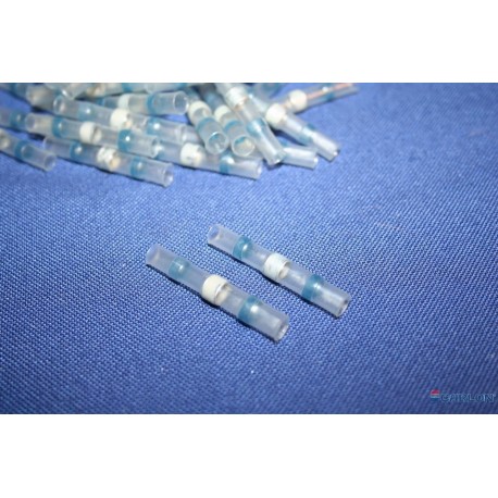 Soldeerdoorverbinder 1,0-2,5mm² blauw (50st)