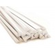 Lasdraad kunststof ABS wit driehoek 4mm (25st)