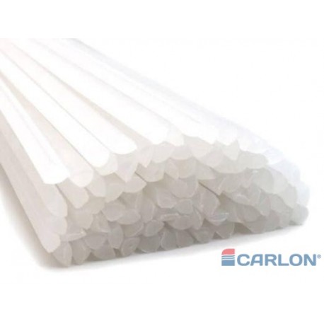 Lasdraad kunststof PE-HD naturel driehoek 4mm (25st)