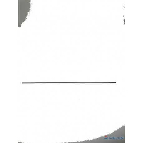 Lasdraad kunststof PP zwart driehoek 4mm (5m)