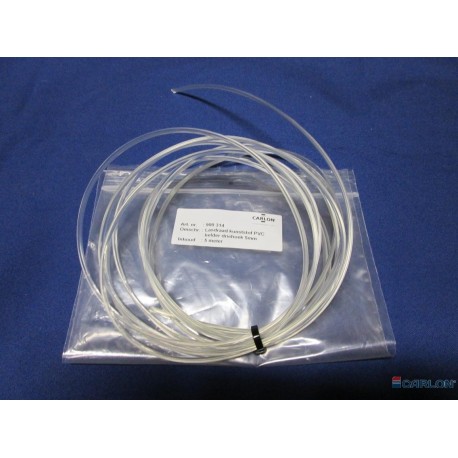 Lasdraad kunststof PVC helder driehoek 4mm (5m)