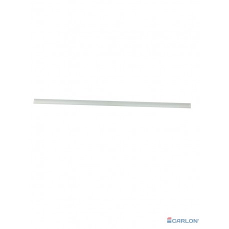 Lasdraad kunststof ABS roomwit 8x2mm plat (25st)