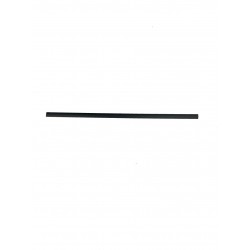 Lasdraad kunststof PP zwart plat 1,6x10mm (450gr)