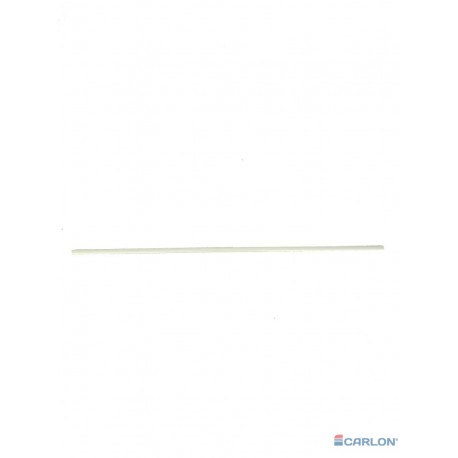 Lasdraad kunststof PP wit plat 1,6x10mm (450gr)