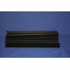 Lasdraad kunststof PP zwart plat 1,6x19mm (450gr)