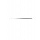Lasdraad kunststof PP zwart rond 3mm 30cm (15st)