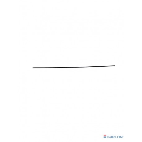 Lasdraad kunststof PP zwart rond 3mm 30cm (15st)
