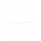 Lasdraad kunststof ABS wit rond 30cm (15st)