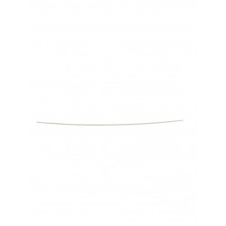 Lasdraad kunststof ABS wit rond 30cm (15st)