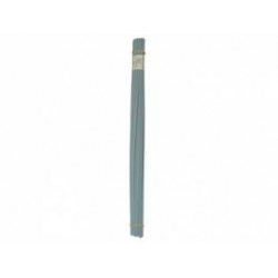 Lasdraad kunststof TPO grijs rond 4mm 30cm (15st)