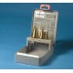 Assortiment conische plaatboren 3-dlg Tin
