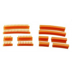 Pre-Pull stripset orange curved variatiepak (12st)