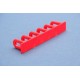 Multipad lijmstrip rood 6x22x156 vlak tbv UZS (3st)