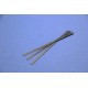 Lasdraad kunststof PP zwart plat 1,6x10mm (450gr)