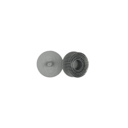 Bristle disc 50mm Carloc P120 wit