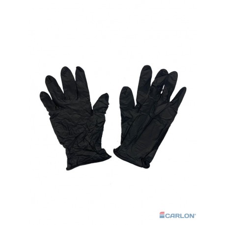 Handschoen Nitril S/7 black (100st)