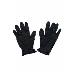 Handschoen Nitril XL/10 black (100st)