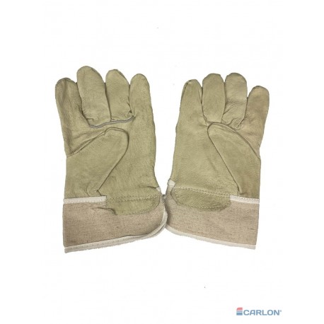 Handschoen varkensnerf gevoerd