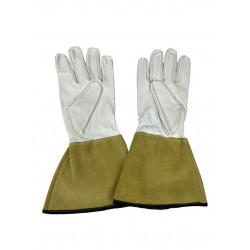 Lashandschoen geitenleder 15cm kap M/8