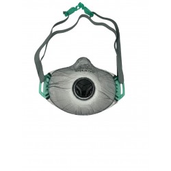 Lasdampmasker FFP3D Polo met ventiel (5st)