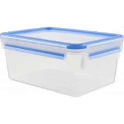 Maskertrommel 1,8L transparant/blauw