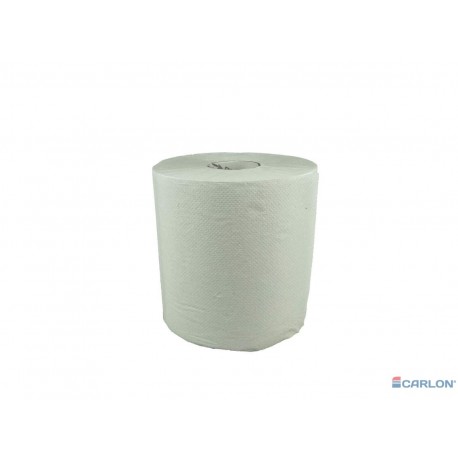 Poetspapier Sweeper Midirol wit 1-laags 21cm x 300m (6st)