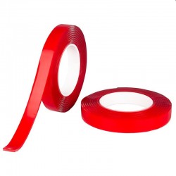 Adhesive tape clear 12mm 3mm dik (16,5m)
