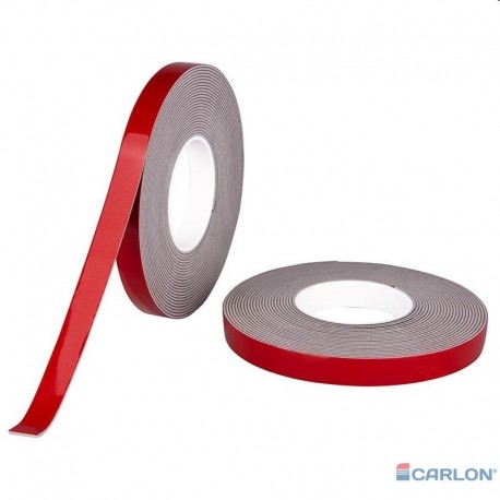 Adhesive tape grey 12mm 2mm dik (16,5m)
