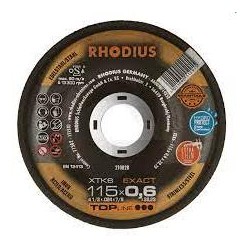 Doorslijpschijf RVS 115x0,6x22,23mm kommodel