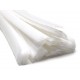 Lasdraad kunststof PS naturel plat 8x1mm (25st)