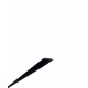 Lasdraad kunststof PP zwart plat 1,6x10mm (450gr)