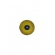 Bristle disc ster 75mm met as k80 geel