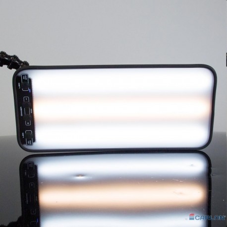 LED lamp wit-geel-wit met zuignap en dimmer (12V)