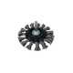 Werktuigborstel getordeerd 75x12x6x0.5mm