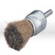 Penseelborstel gegolfd messing 25x25x6x0.3mm